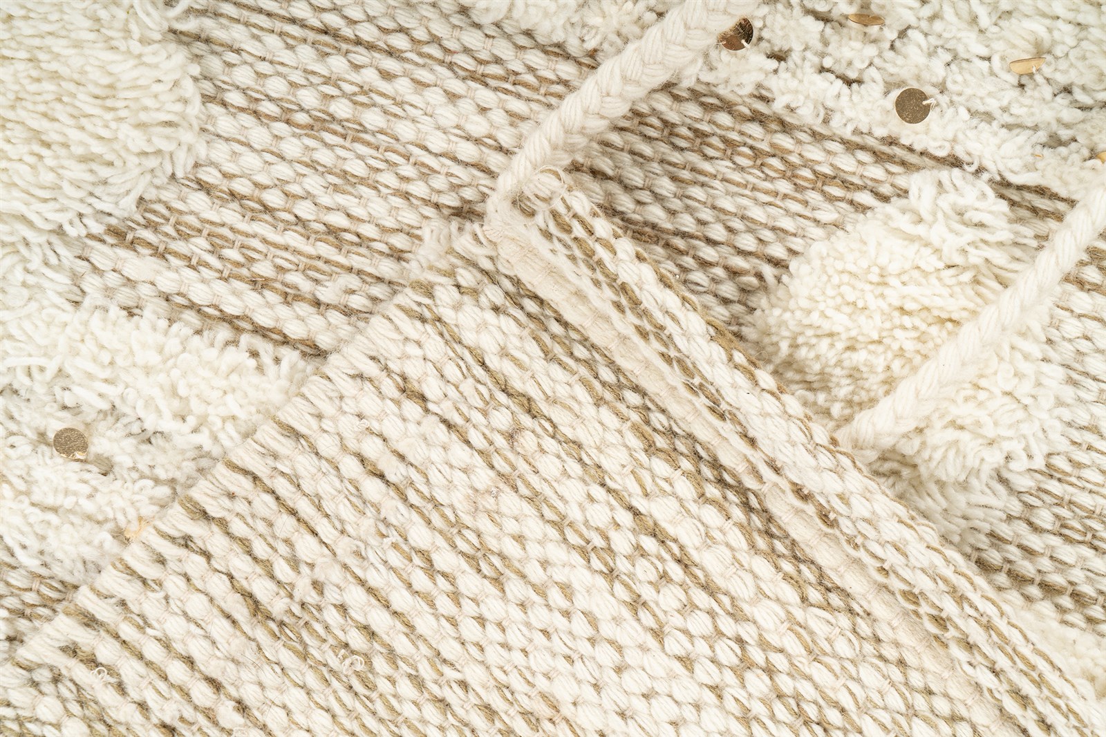 Teppich Bohist 425 Creme / Khaki 160cm x 230cm
