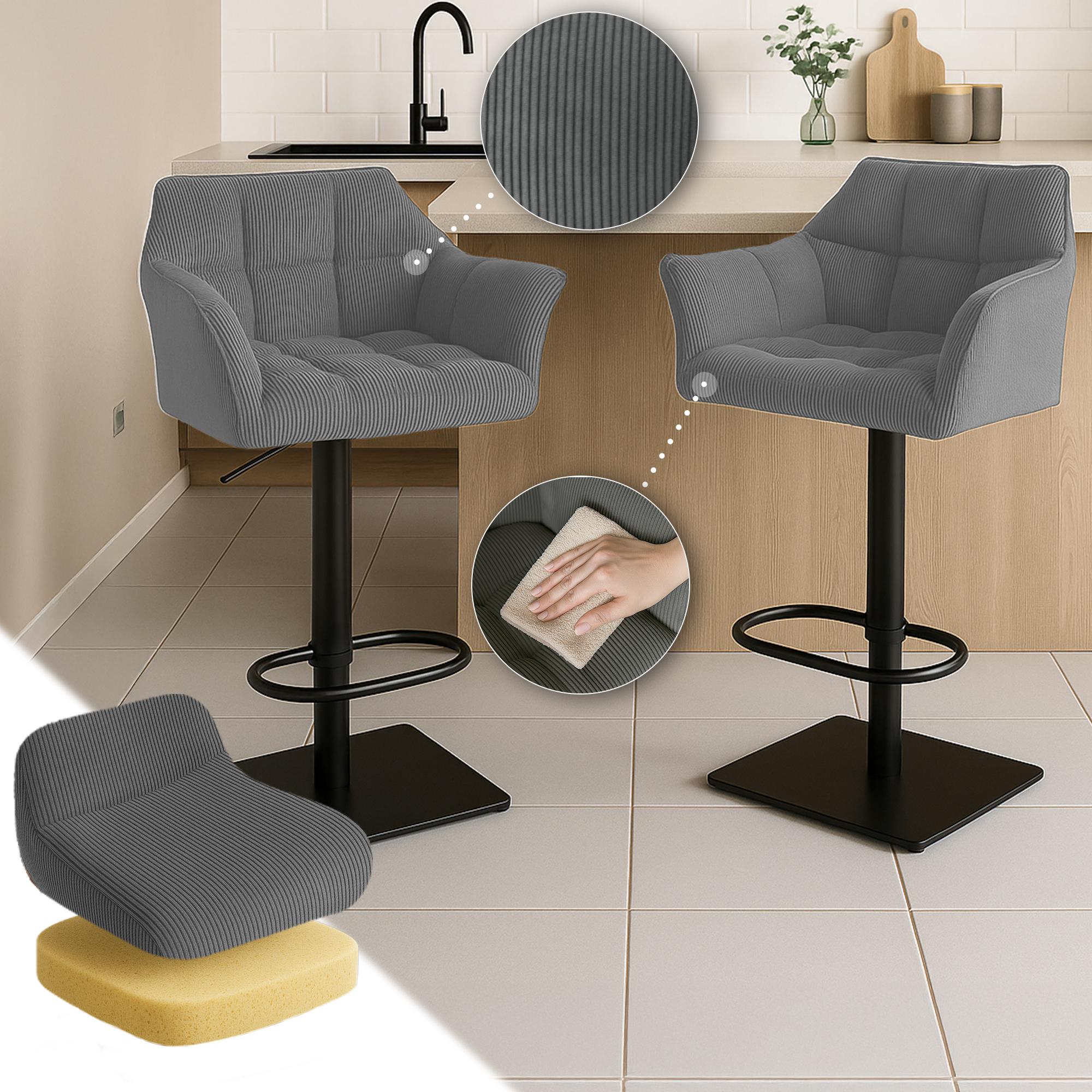 Barhocker Damaso B Cord