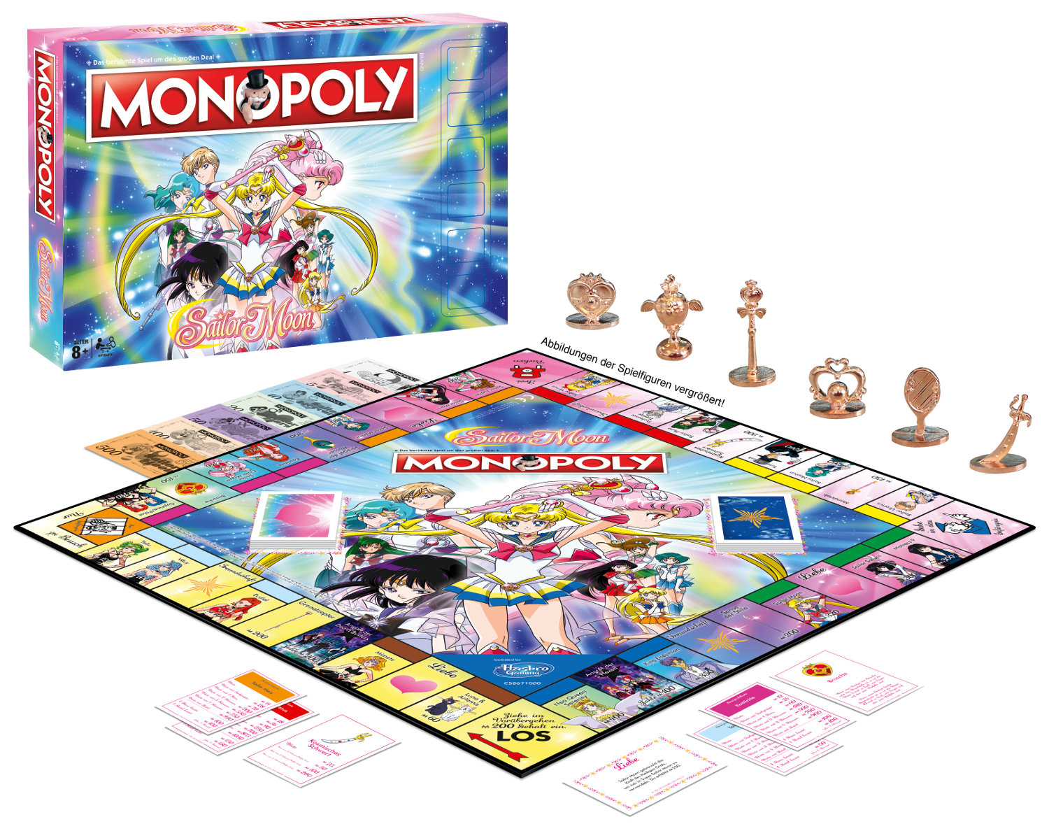 Winning Moves Deutschland GmbH Brettspiele & Gesellschaftsspiele Winning Moves 44789 - Monopoly: Sailor Moon - Brettspiel