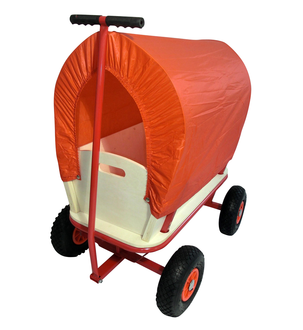 Bollerwagen mit Dach
