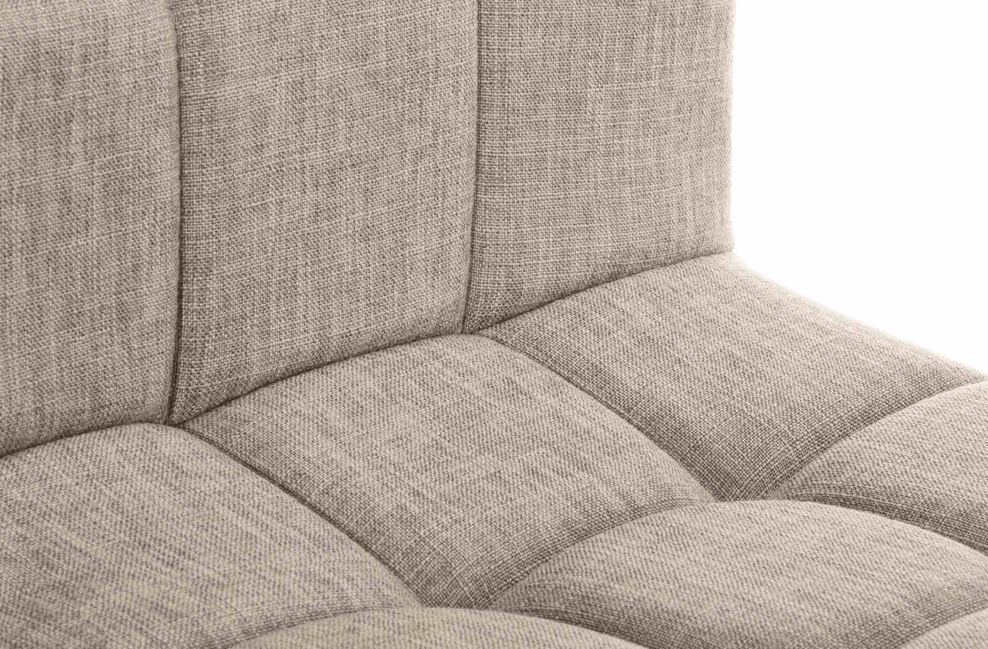 2er Set Barhocker Calma Stoff schwarz