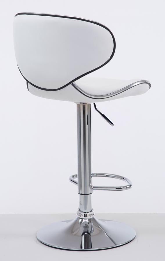 2er Set Barhocker Las Vegas V2 Kunstleder chrom