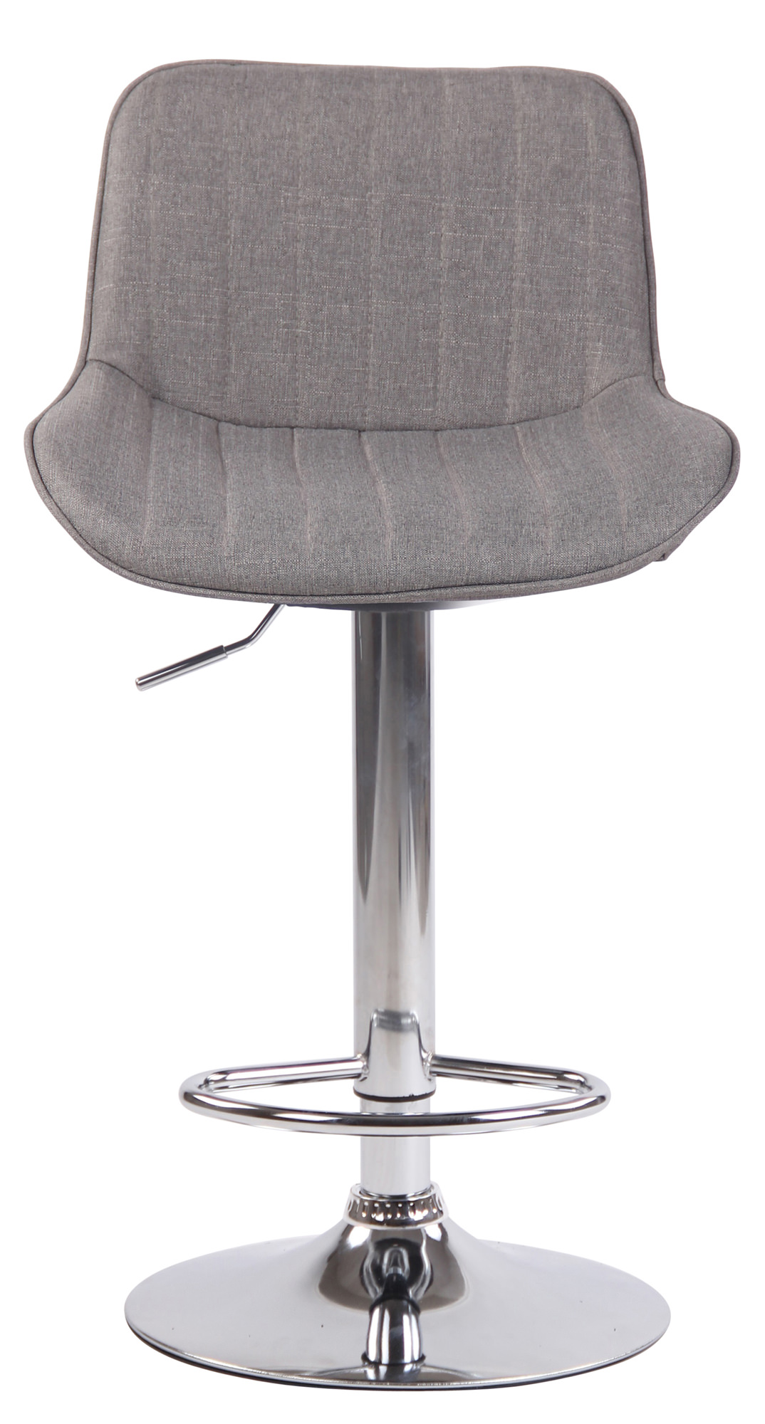 Barhocker Lentini Stoff chrom