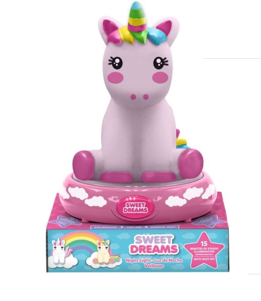 Kids Licensing Dekoration Sweet Dreams - Einhorn 3D Nachtlicht
