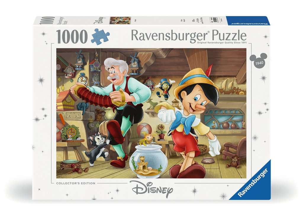 Ravensburger Puzzles Disney Pinocchio - Puzzle 1000 Teile