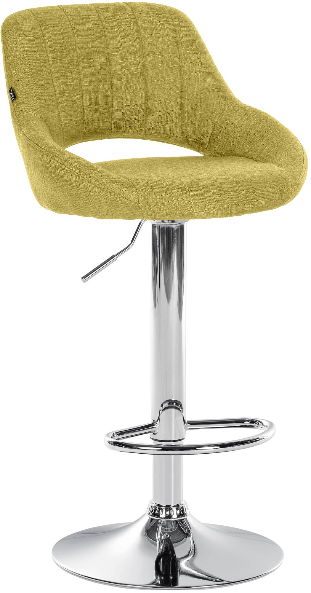 Barhocker Milet Stoff chrom