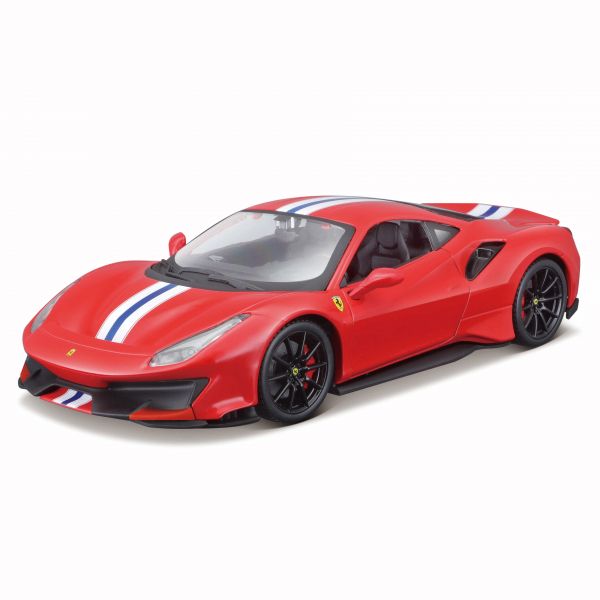 Bburago Modelle & Fahrzeuge Bburago 18-26026 - 1:24 Race & Play Ferrari 488 Pista rot - Modellauto