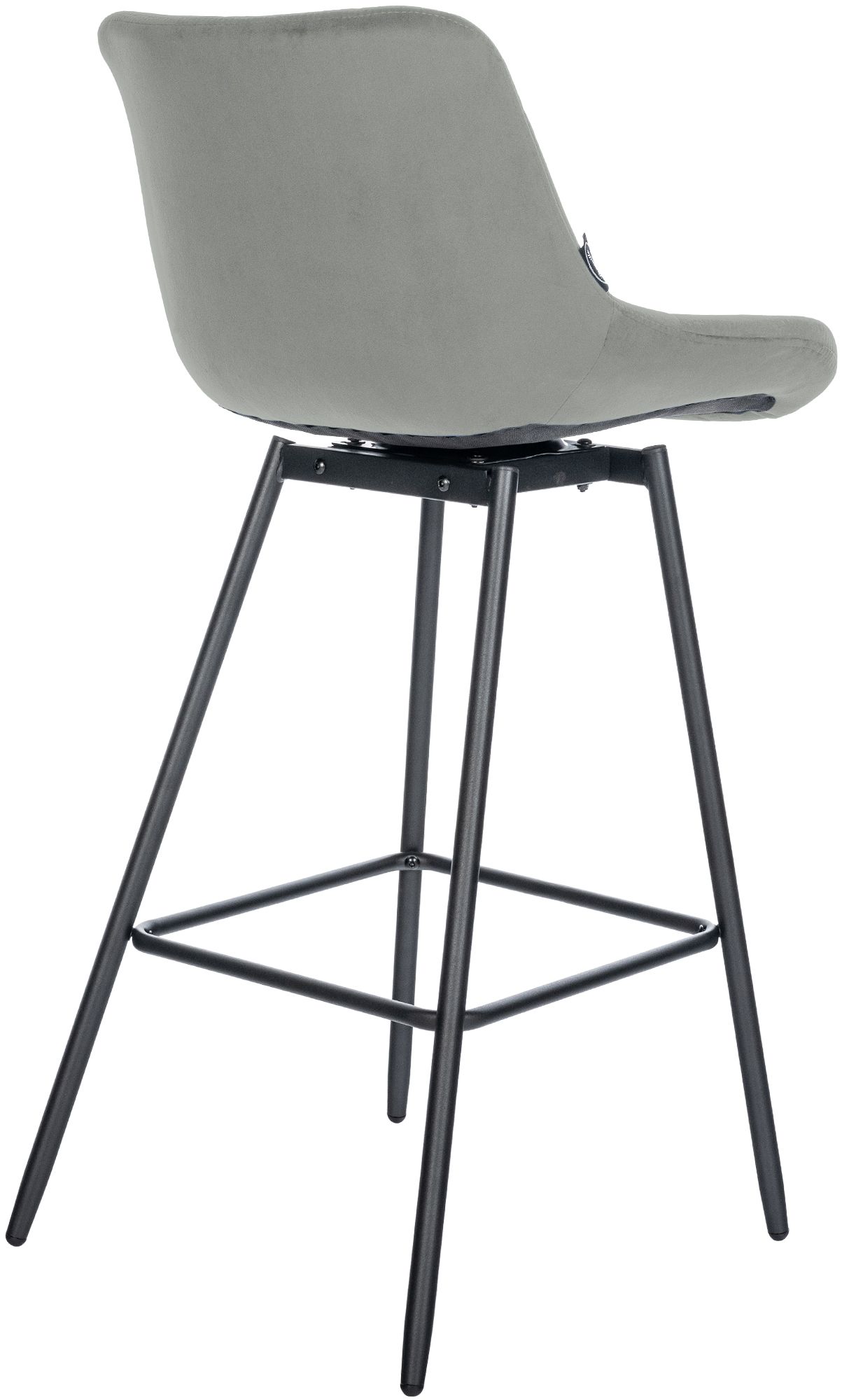 Barhocker Weston Schwenkbar Samt