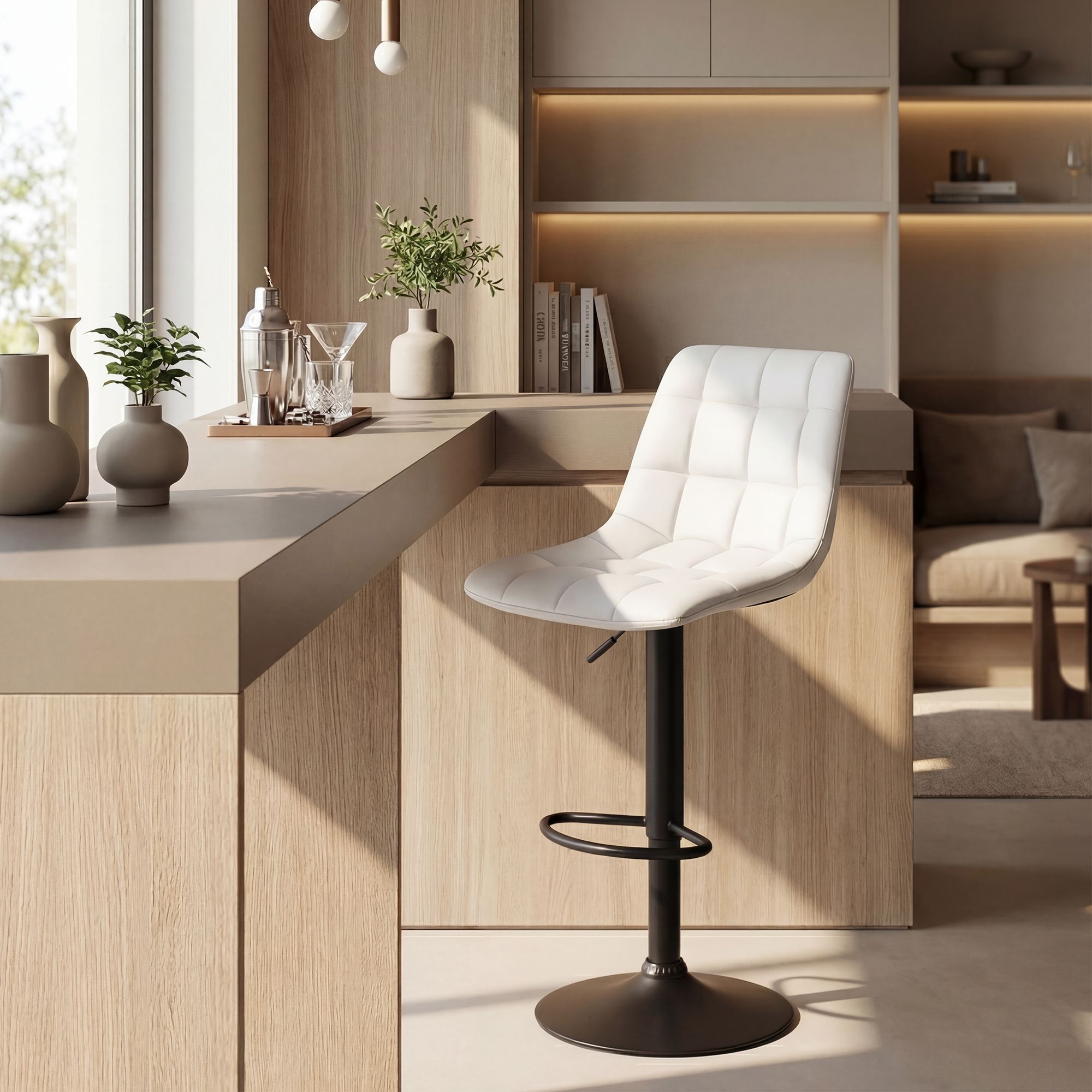 Barhocker Mapun Kunstleder