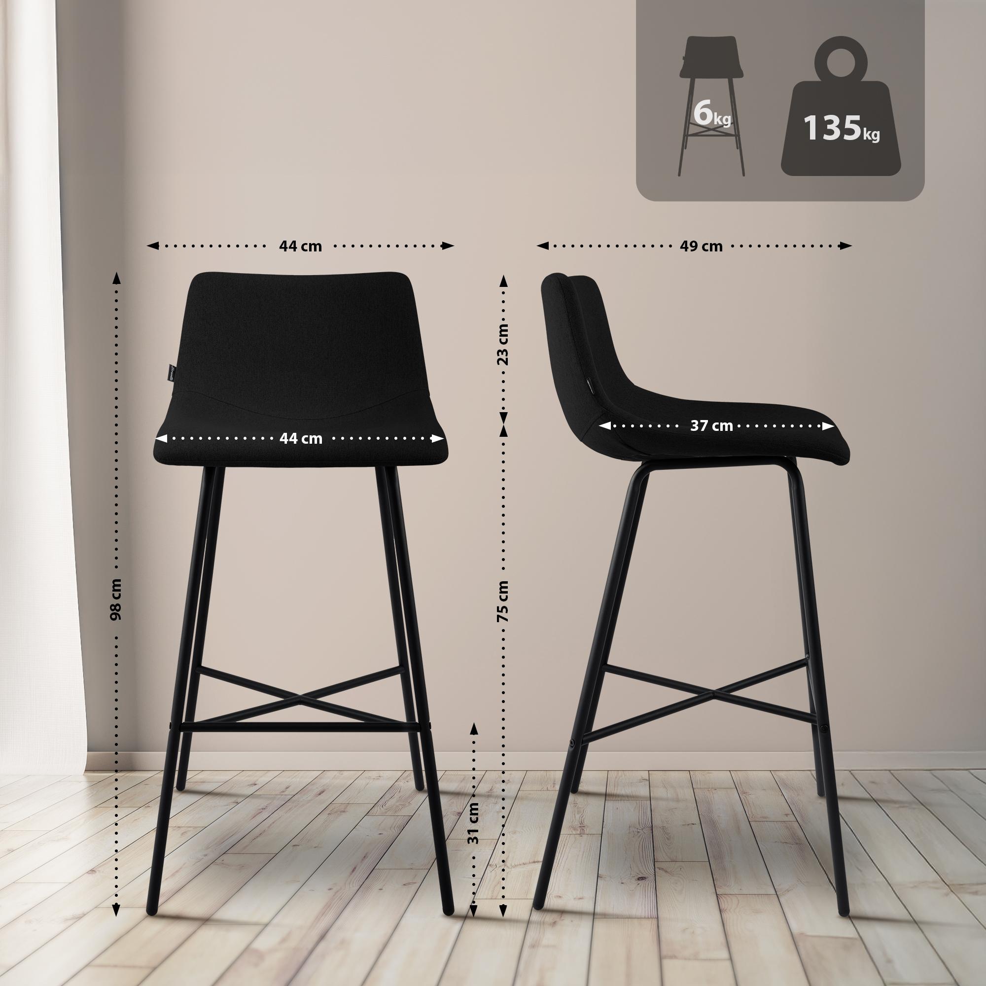 Barhocker Altona Stoff