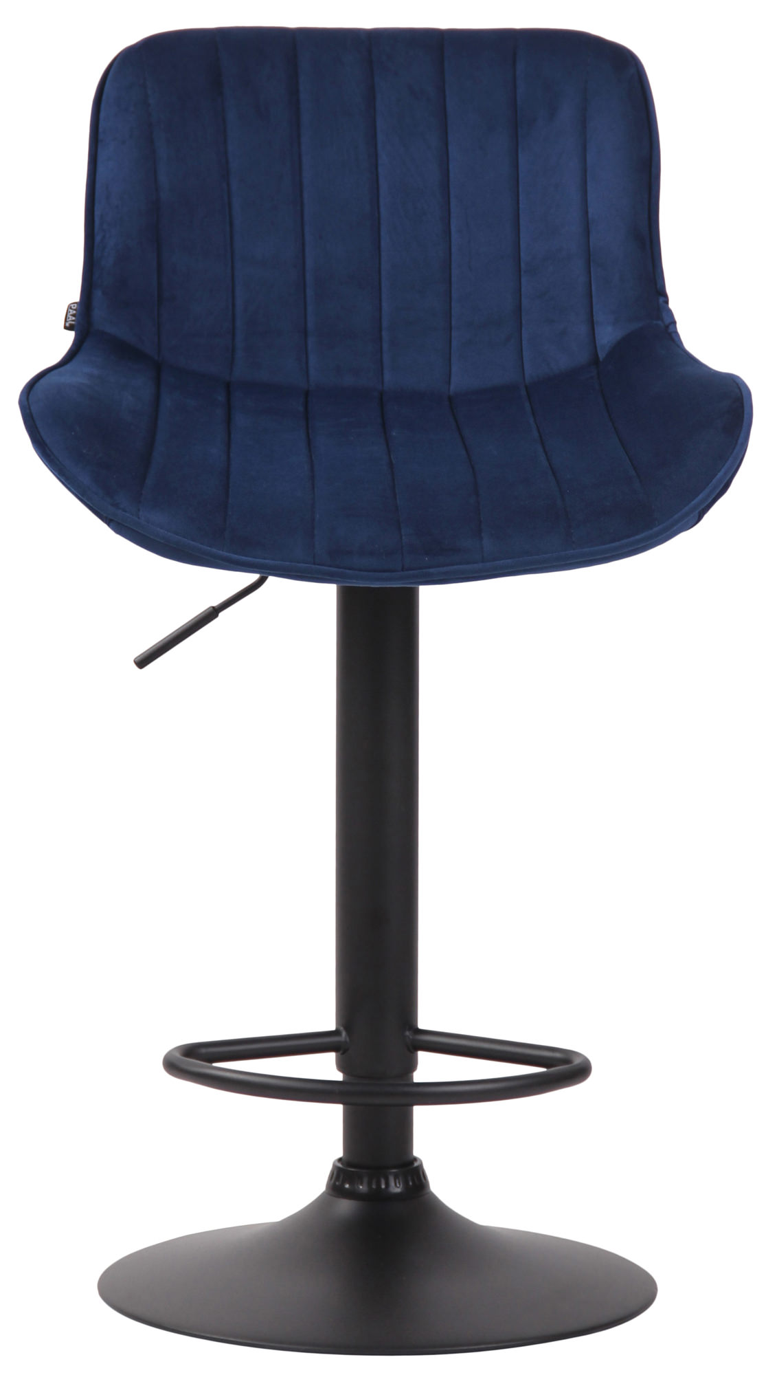 Barhocker Lentini Samt schwarz