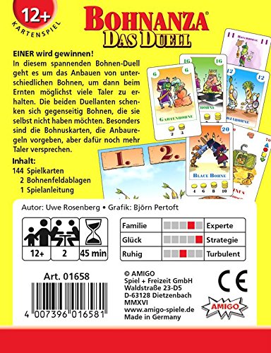 AMIGO Kartenspiele Amigo 01658 - Bohnanza - Das Duell