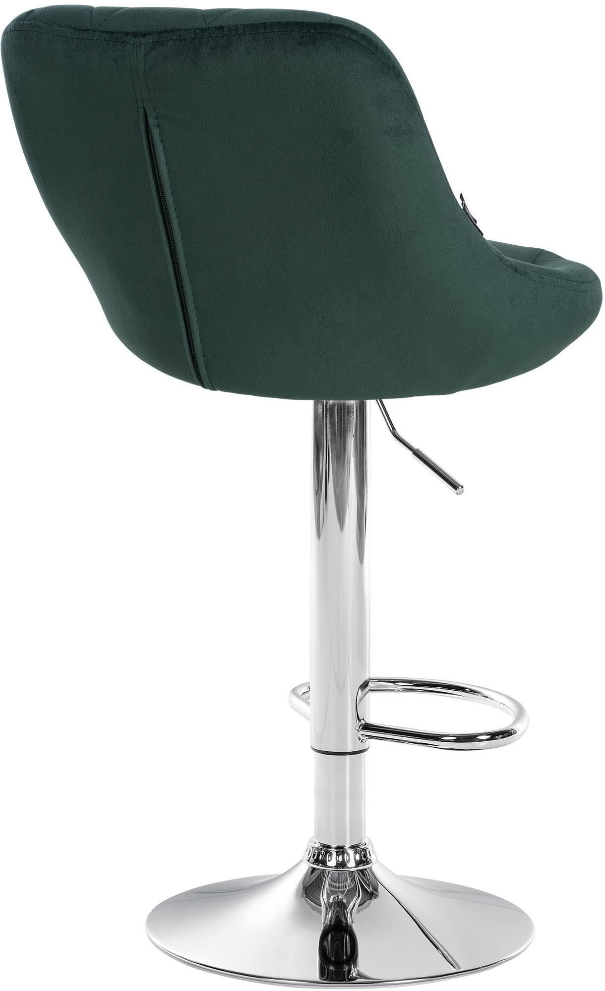 Barhocker Lazio Samt chrom