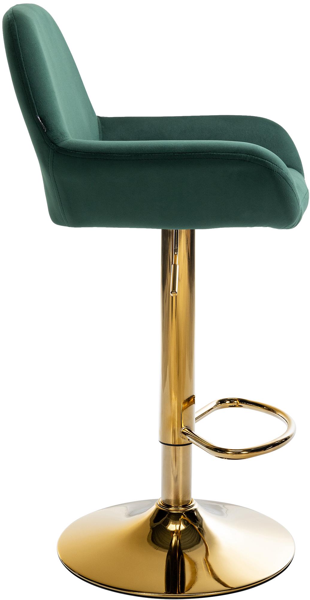 Barhocker Braga Gold Samt