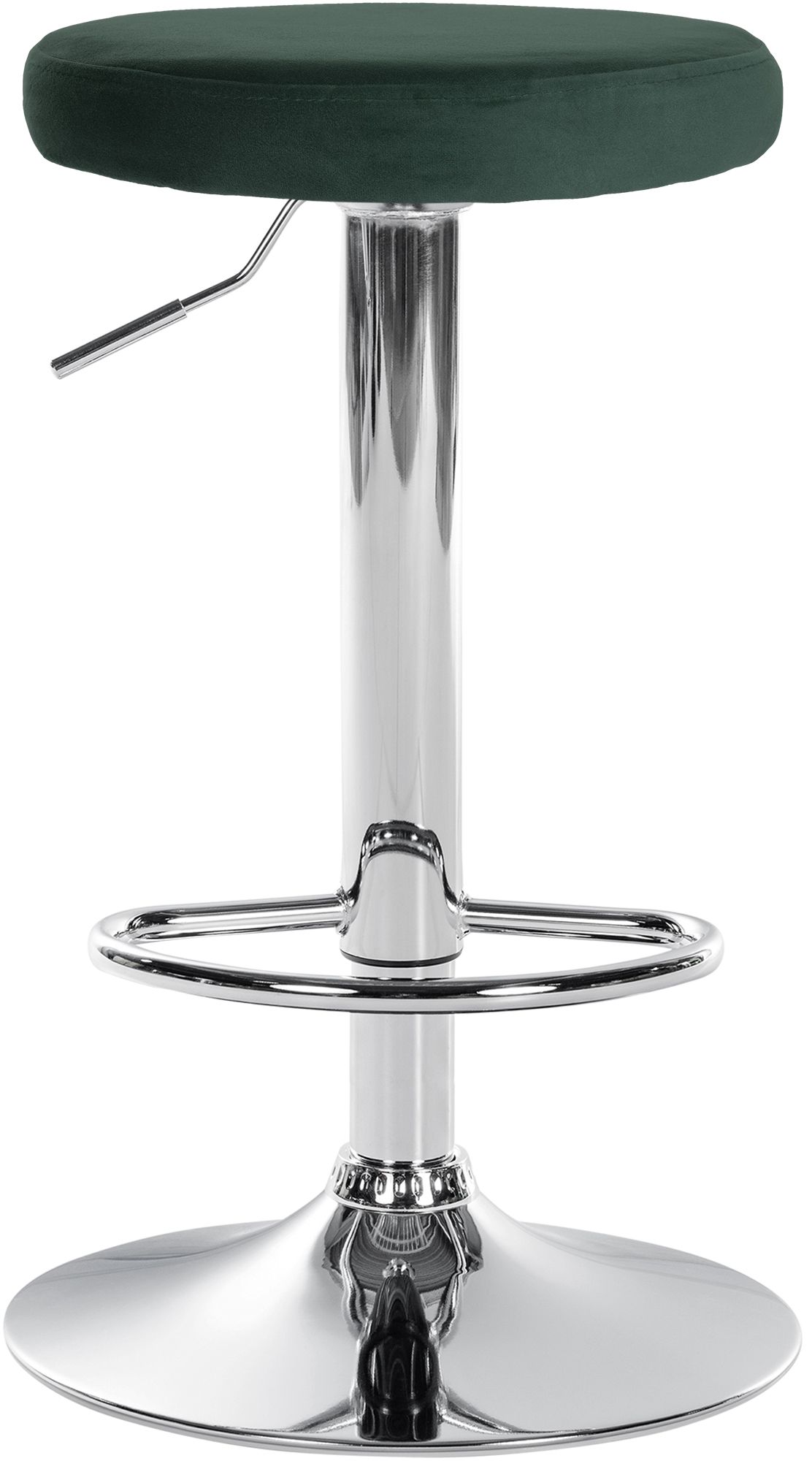 Barhocker Ponte Samt chrom