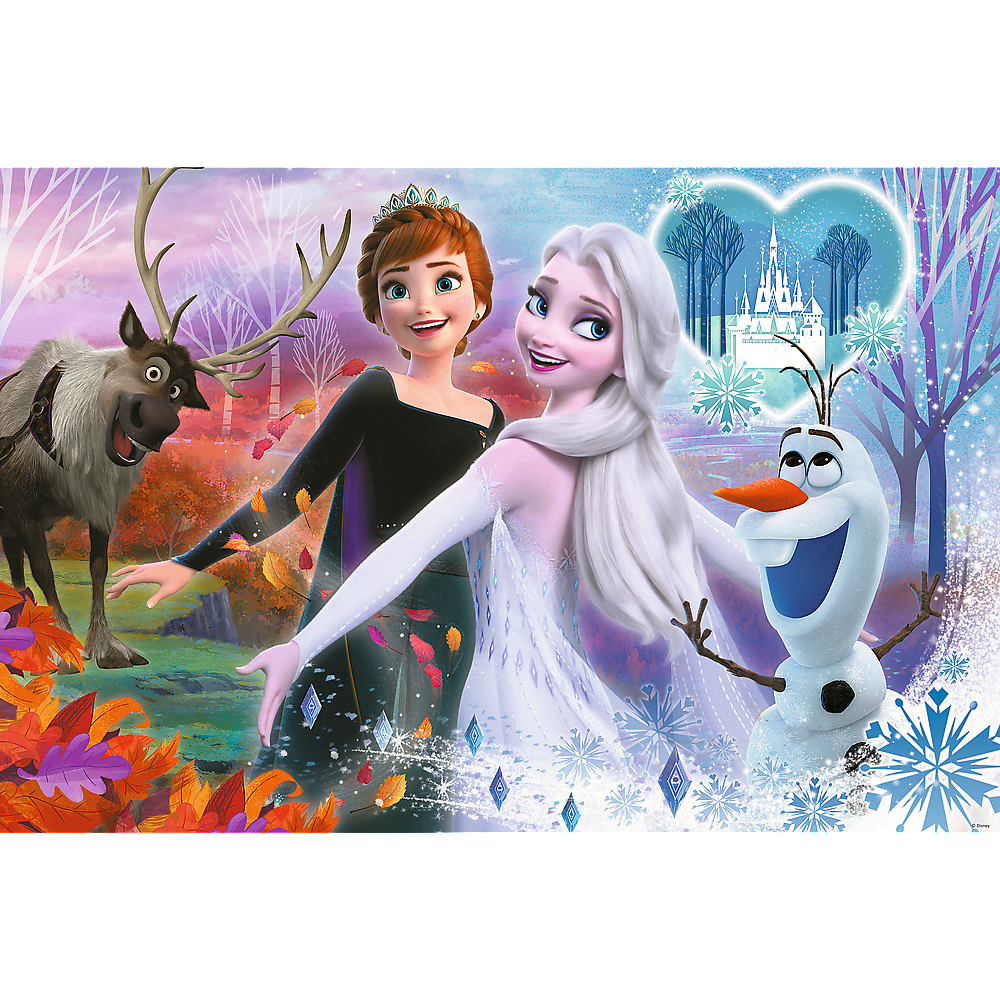 Trefl Puzzles Disney Frozen / Die Eiskönigin - Junior Super Shape XXL Puzzle 60 Teile