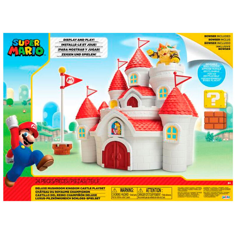 Jakks Pacific Sonstiges Nintendo Super Mario - Pilz Königreich Palast - Spielset