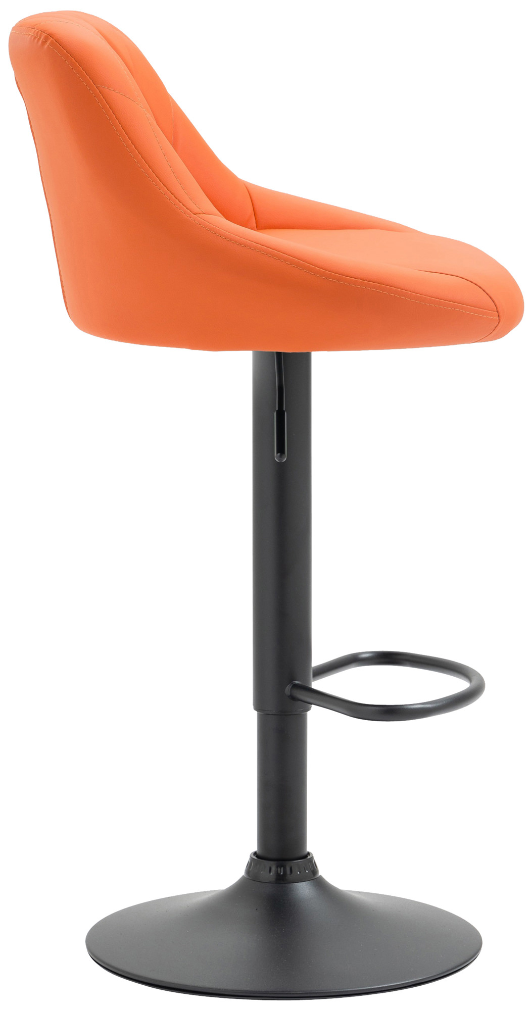 Barhocker Lazio Kunstleder schwarz