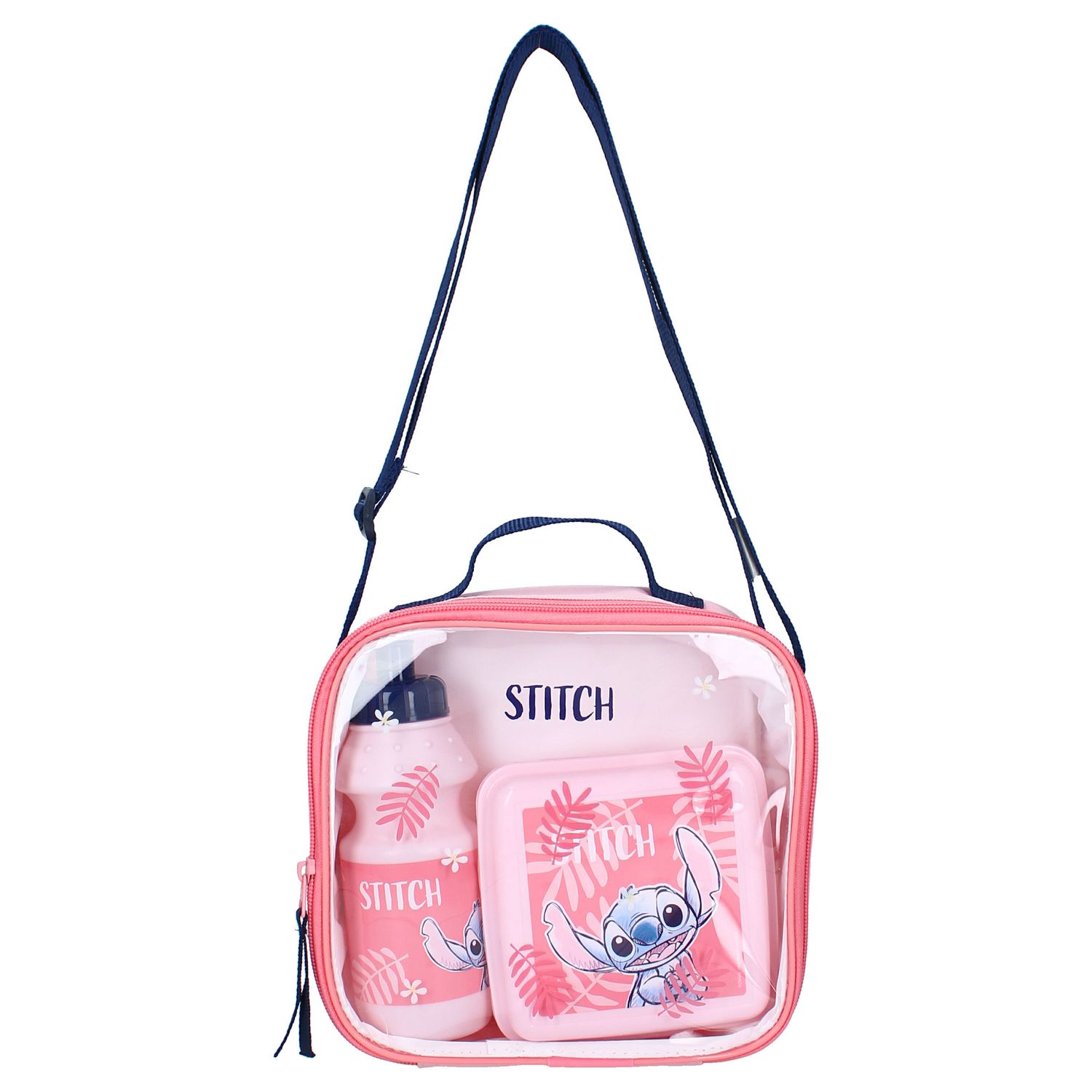 Vadobag Europe B.V. Brotdosen & Trinkflaschen Disney Stitch - Lunchtasche "Squeeze The Day" - 2er Set