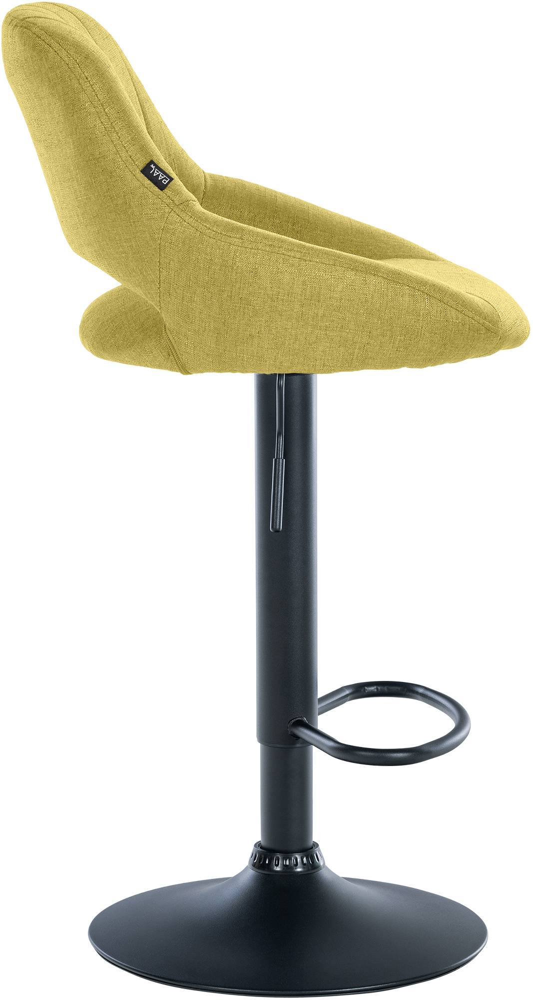 Barhocker Milet Stoff schwarz