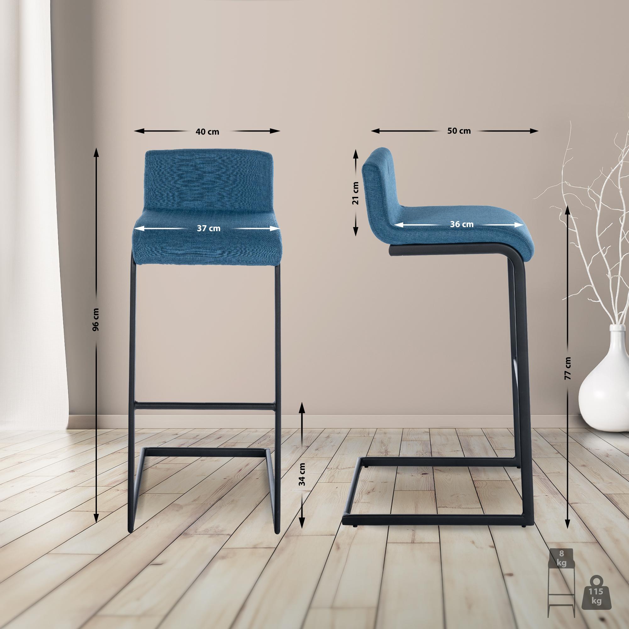Barhocker Newport Stoff B