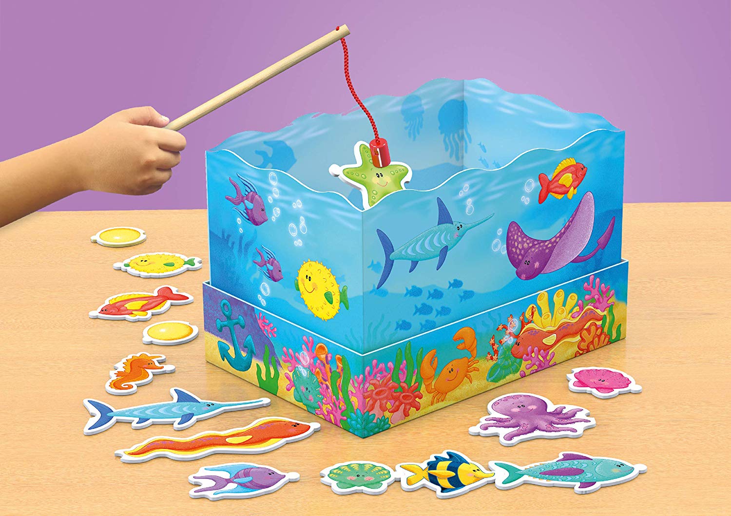 Schmidt Spiele GmbH Brettspiele & Gesellschaftsspiele Angelspiel - Kinderspiel
