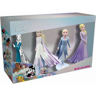 Bullyland Sammel- & Spielfiguren Bullyland 13415 - WD 100 Jahre Frozen Platin Set