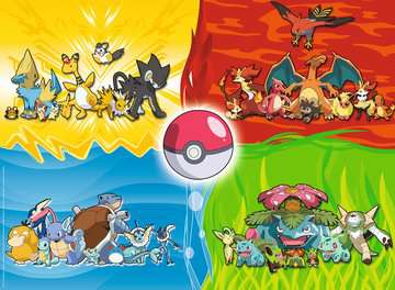 Ravensburger Puzzles Pokémon Typen - Puzzle - 150 Teile