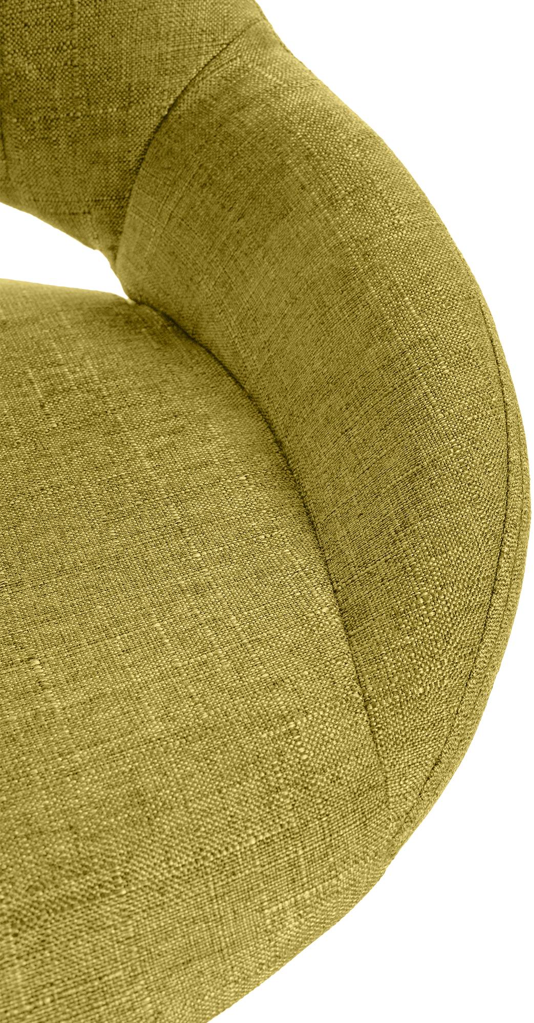 Barhocker Milet Stoff schwarz