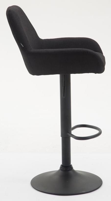 2er Set Barhocker Braga Stoff schwarz