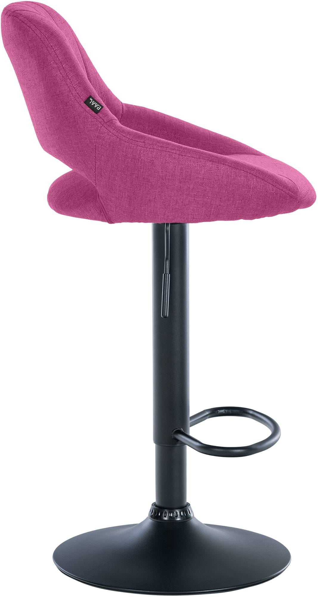 Barhocker Milet Stoff schwarz