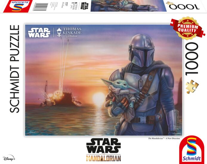 Schmidt Spiele GmbH Puzzles Lucas Film, The Mandalorian, A New Direction - 1000 Teile Puzzle