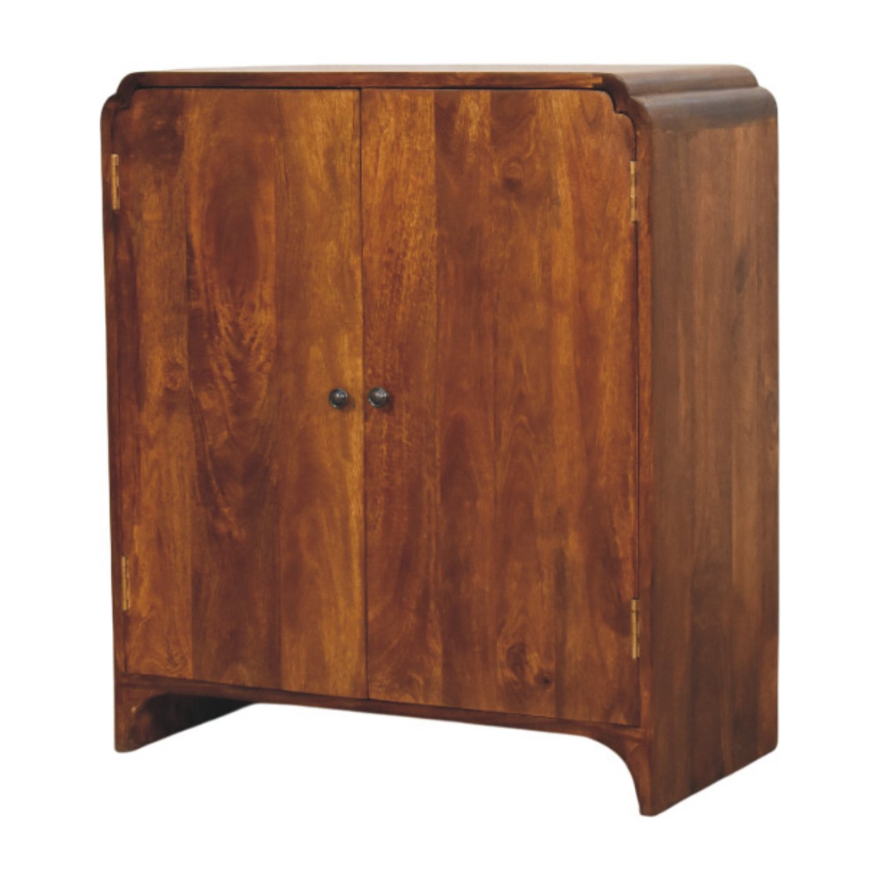 Newton-Schrank in Kastanienholz