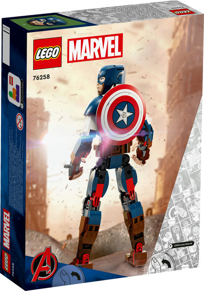 LEGO® Bau- & Konstruktionsspielzeug LEGO® 76258 - Marvel Captain America Baufigur (310 Teile)