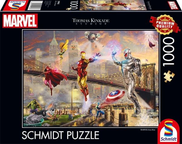 Schmidt Spiele GmbH Puzzles Iron Man - 1000 Teile Puzzle