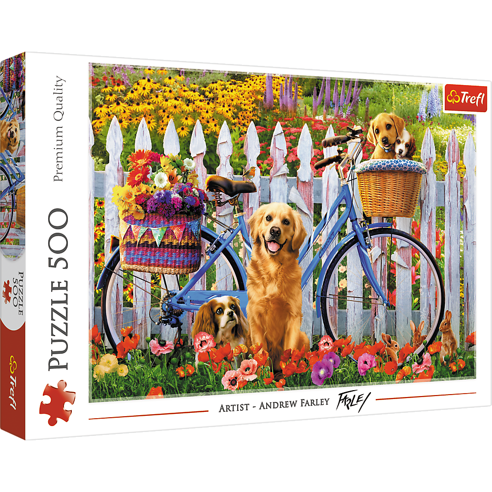 Trefl Puzzles Welpen Abenteuer - Puzzle 500 Teile