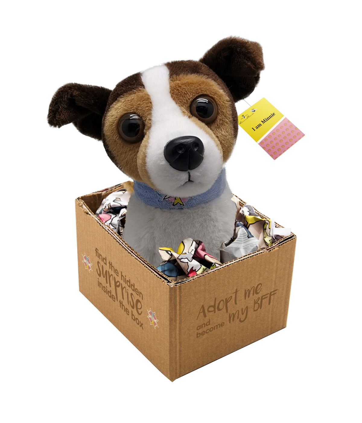 Joy Toy Plüschfiguren Minnie - adopt me Plüsch Tier Hund