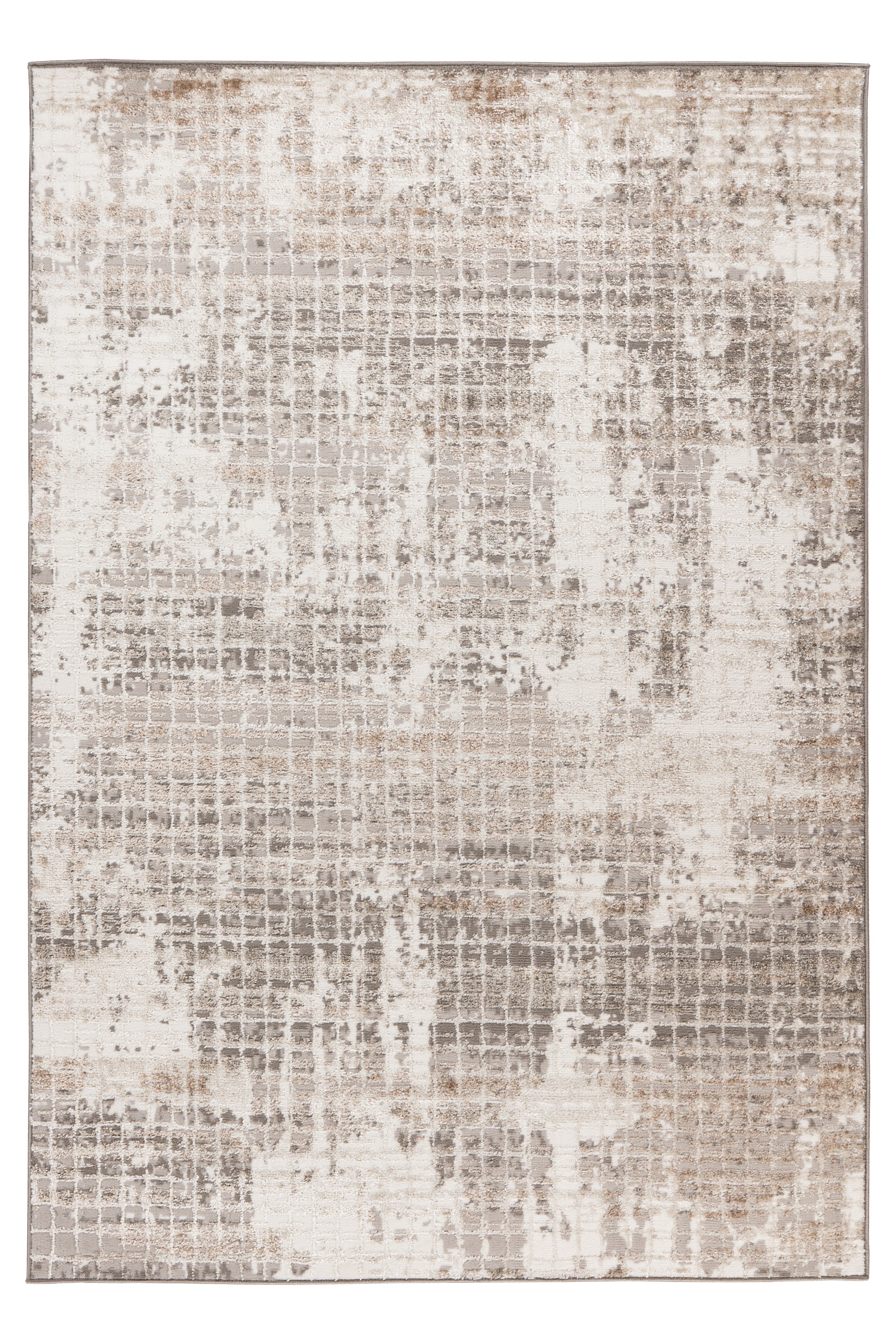 Teppich Catcher 325 Silber / Beige 80 x 150 cm
