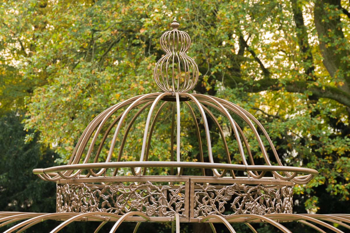 XXL Luxus Pavillon Romantik rund 500 cm