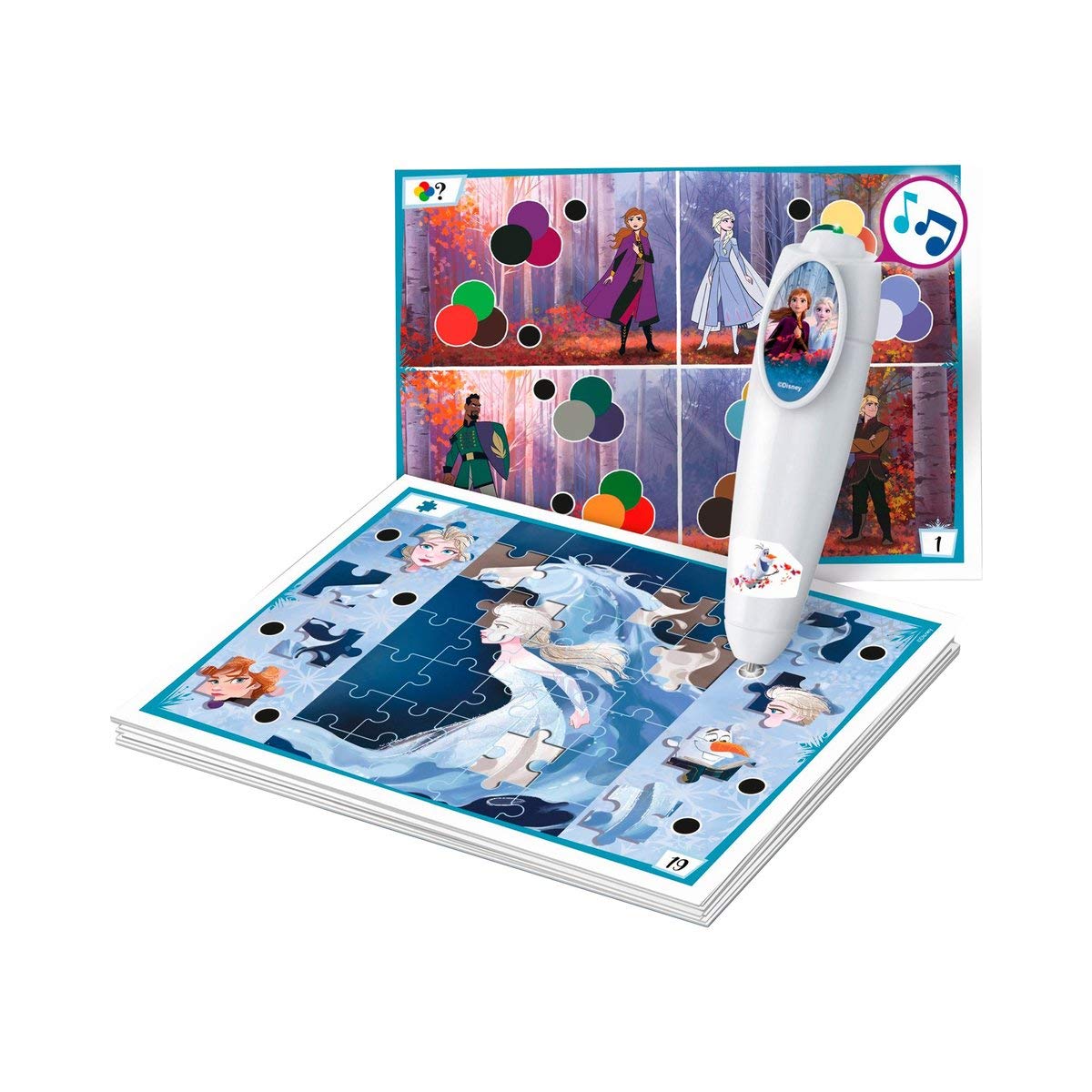 Clementoni Lernspiele Disney Frozen 2 / Die Eiskönigin 2 - E-Lektor Quiz Basic