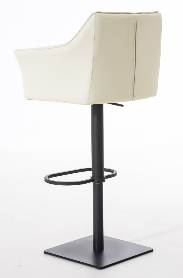2er Set Barhocker Damaso Kunstleder schwarz