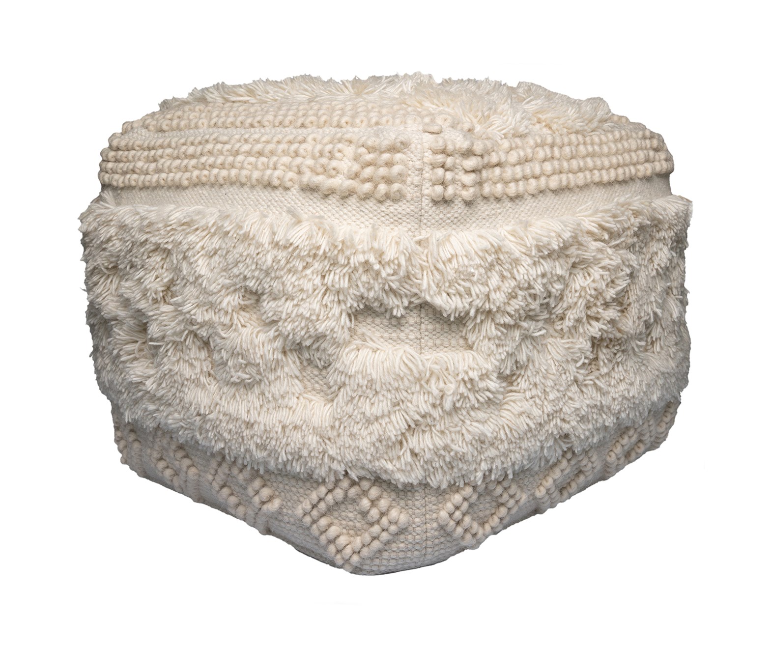 Pouf Pouf Bohist 125 Natural 50cm x 50cm