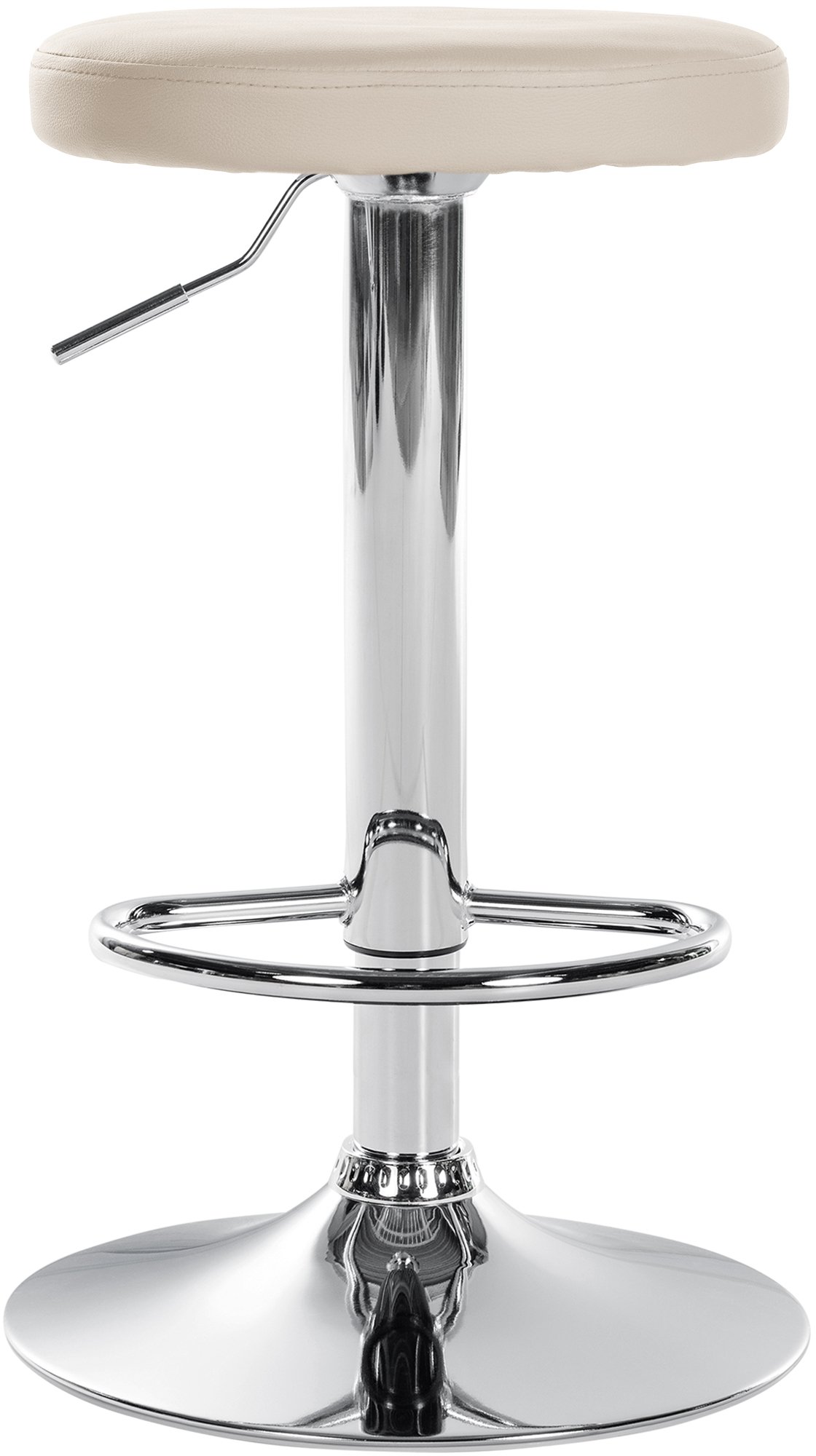 Barhocker Ponte Kunstleder chrom
