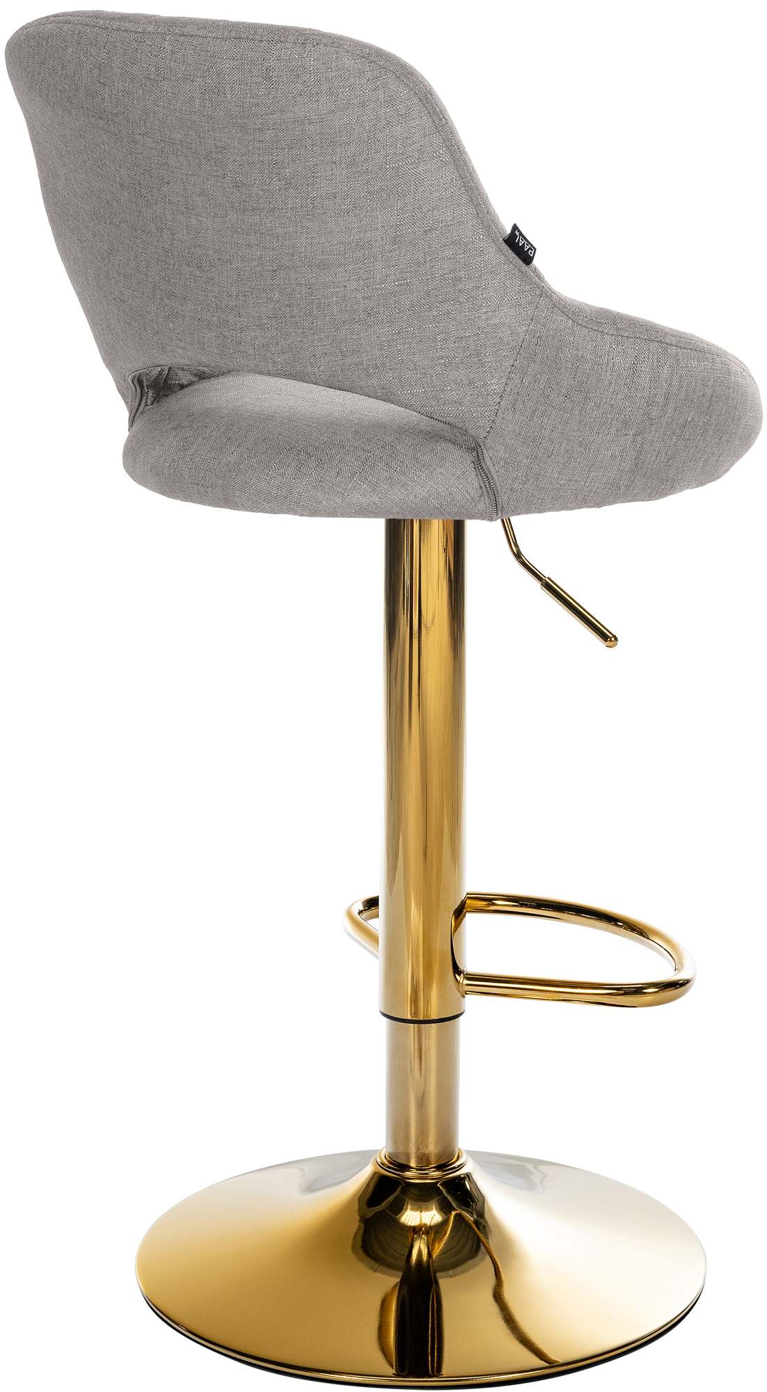 Barhocker Milet Stoff gold