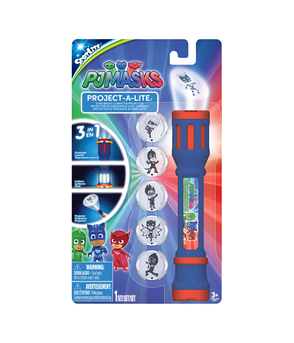 Joy Toy Dekoration PJ Masks - Projektions-Taschenlampe