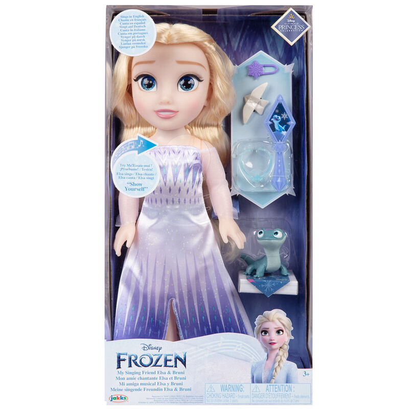 Jakks Pacific Eiskönigin Disney Frozen / Eiskönigin - Elsa Puppe mit Sound - 38 cm