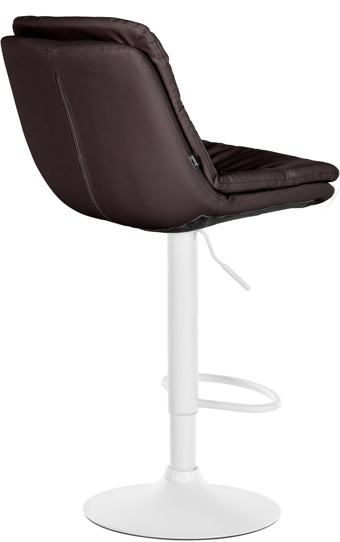 Barhocker Laurel Kunstleder weiß