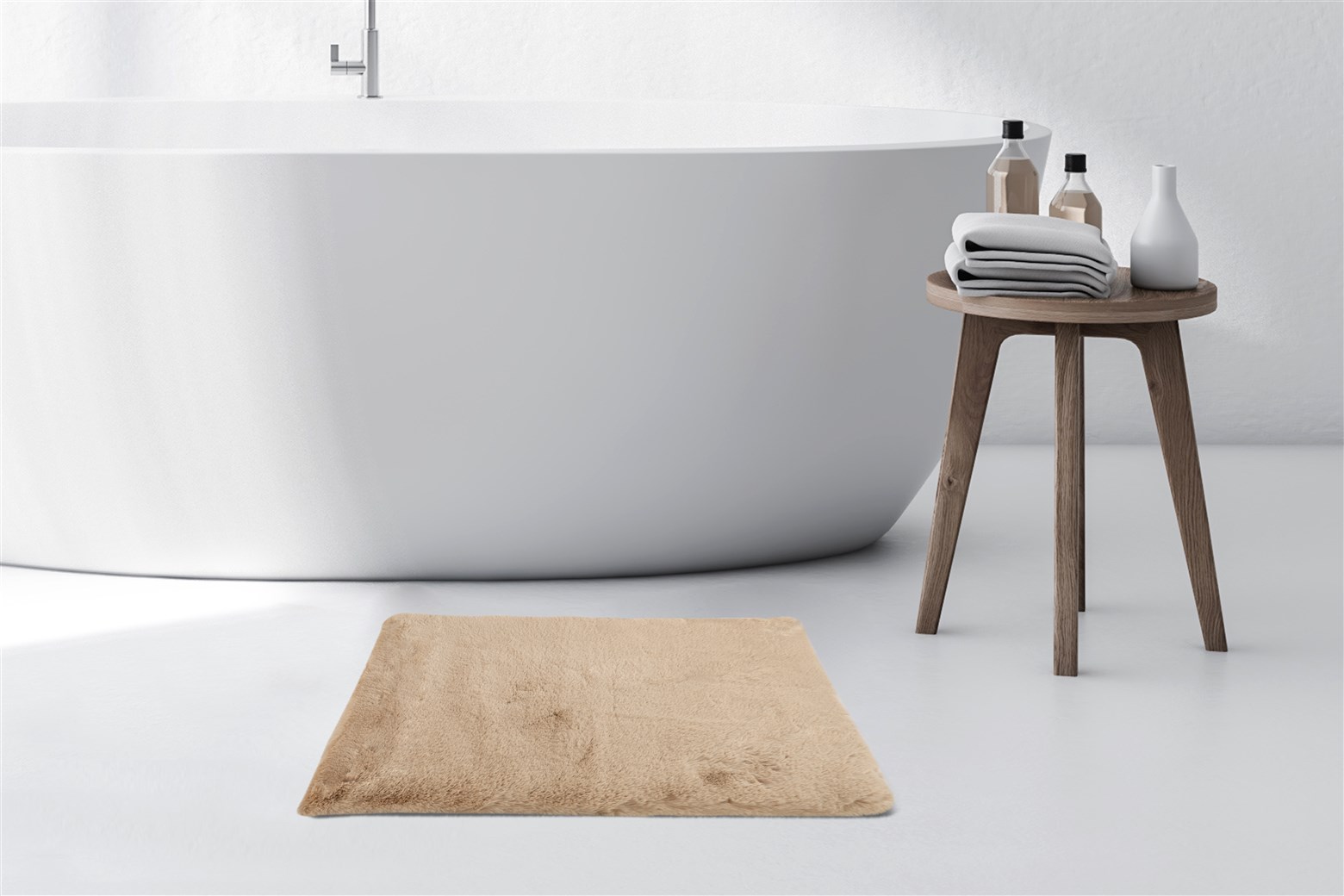 Badematte Badematte Rabbit 425 Beige 40cm x 60cm