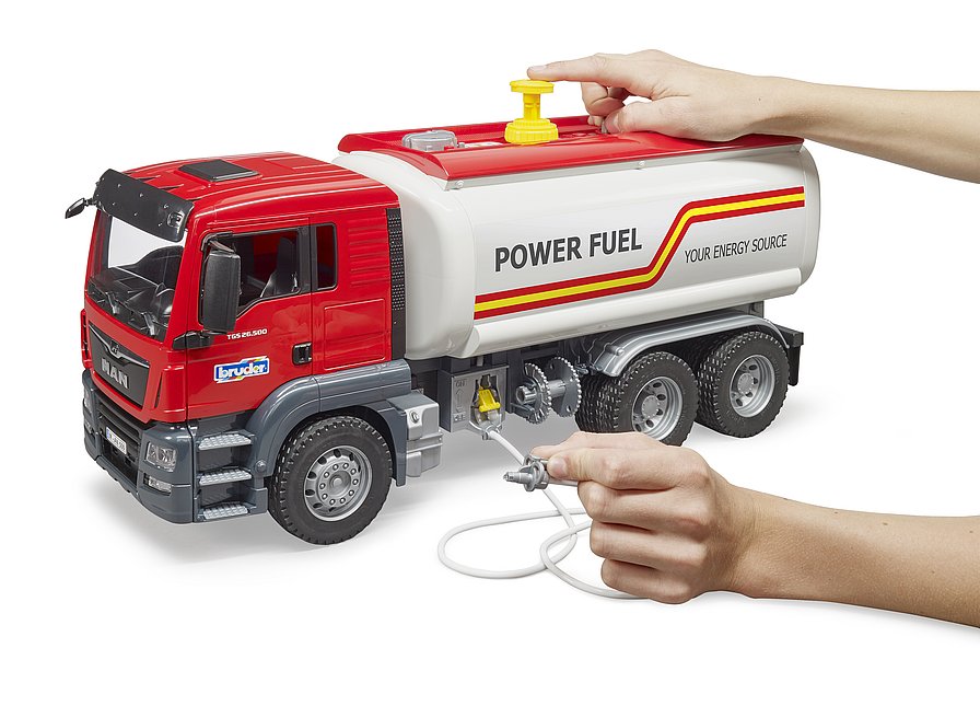BRUDER Modelle & Fahrzeuge Bruder 03775 - MAN TGS Tankwagen, 1:16