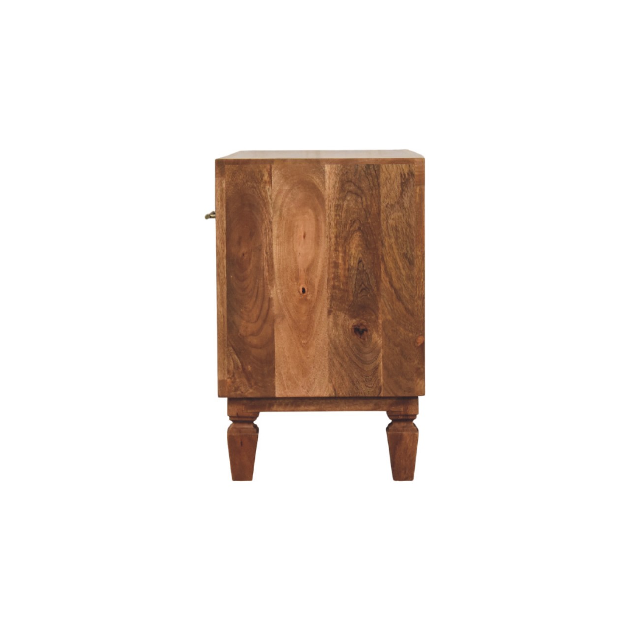 Arno Schuhregal in Golden Teak